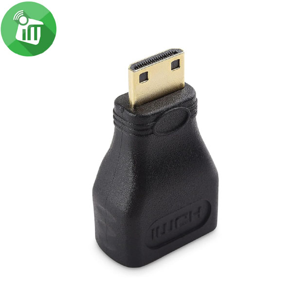 Onten Mini HDMI Male to HDMI Female Adapter (OTN-HD701) - Image 2