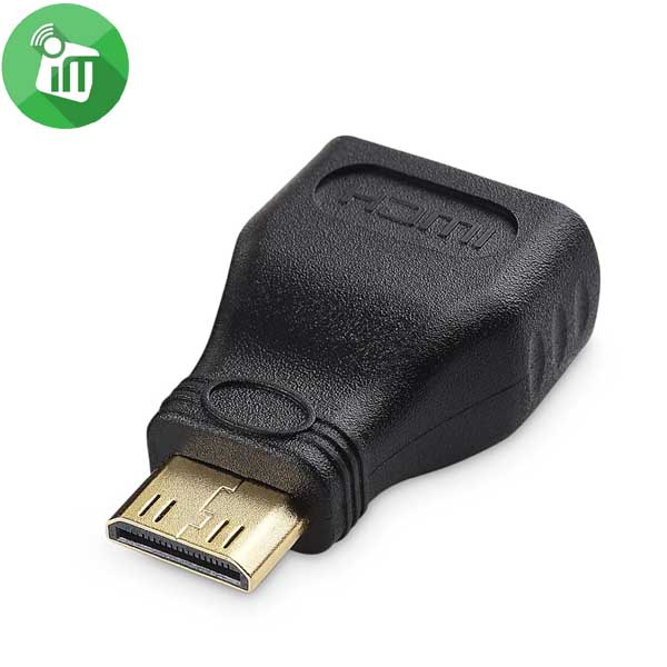 Onten Mini HDMI Male to HDMI Female Adapter (OTN-HD701)