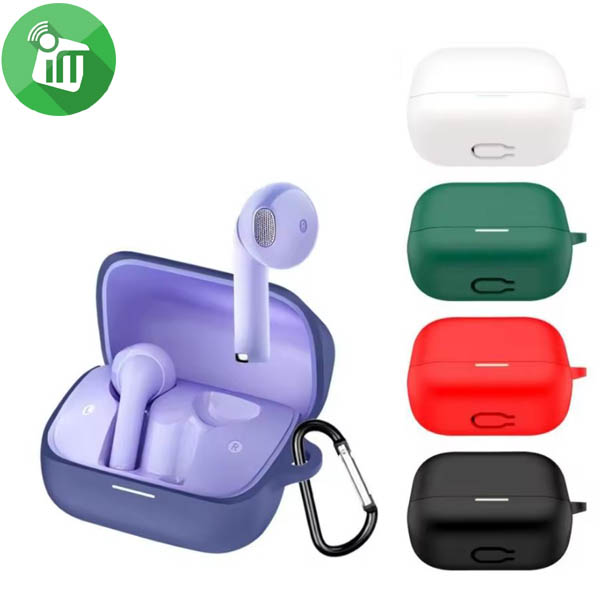 Pod Pocket Silicone Cover Anker Soundcore K20i with Keychain