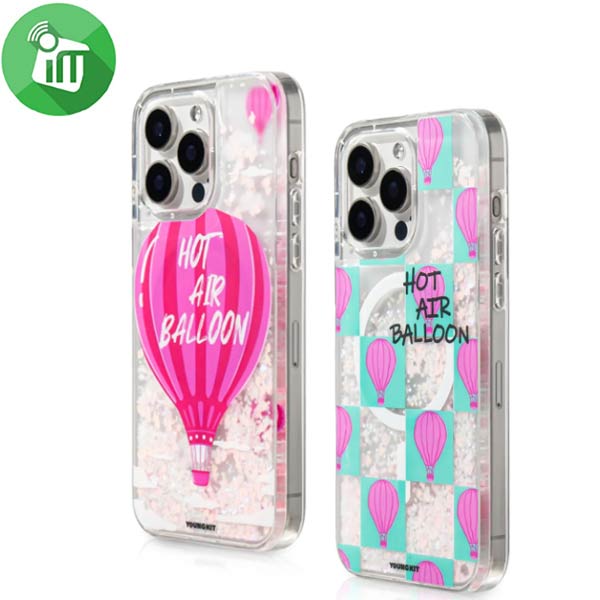Youngkit Glitter Quicksand Series MagSafe Case iPhone 16 Pro