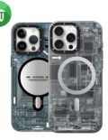 Youngkit Technology Series Futuristic Circuit MagSafe Case iPhone 16 Pro