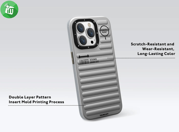 Youngkit True Color Series Luggage MagSafe Case iPhone 16 Pro