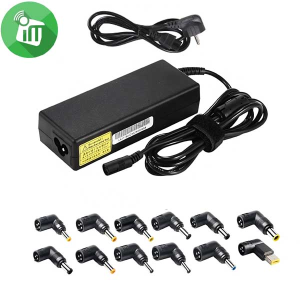 65W Universal AC Laptop Adapter Auto Switch (12 tips)