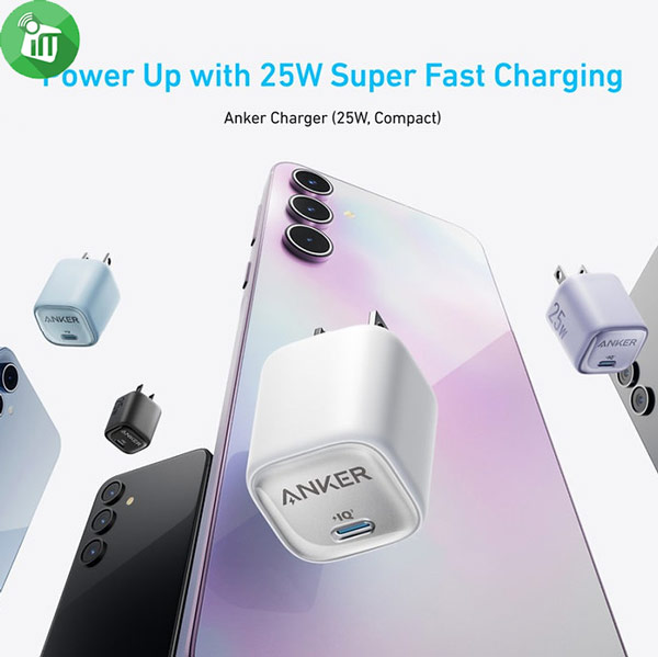 Anker A2656 25W USB-C Compact Wall Charger