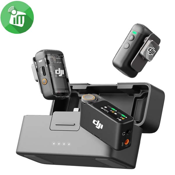 DJI Mic 2 Digital Wireless Microphone System (2-Person)