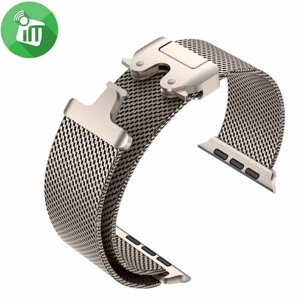 Milanese Loop Parachute-Style Buckle Band iWatch (44/45/46/49mm) - Image 7