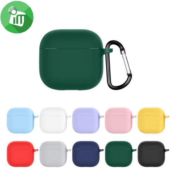 Pod Pocket Silicone Cover Apple Airpods 4 With Keychain