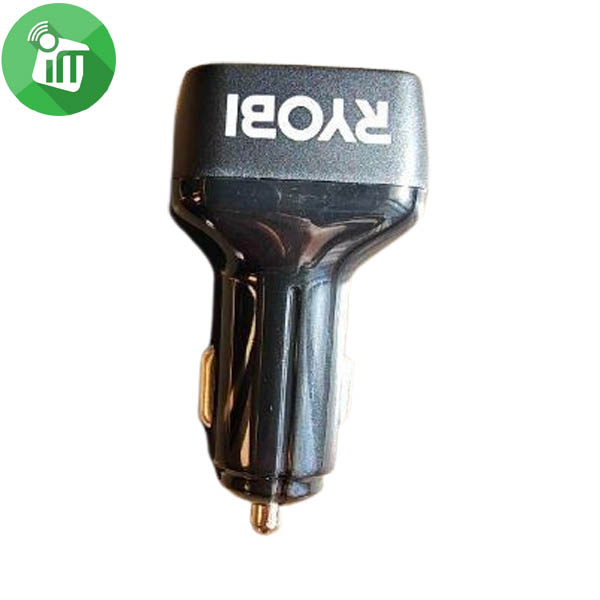 Ryobi Dual USB PD 27W + USB-A 18W Car Charger
