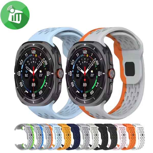 Silicone Breathable Strap Samsung Galaxy Watch Ultra