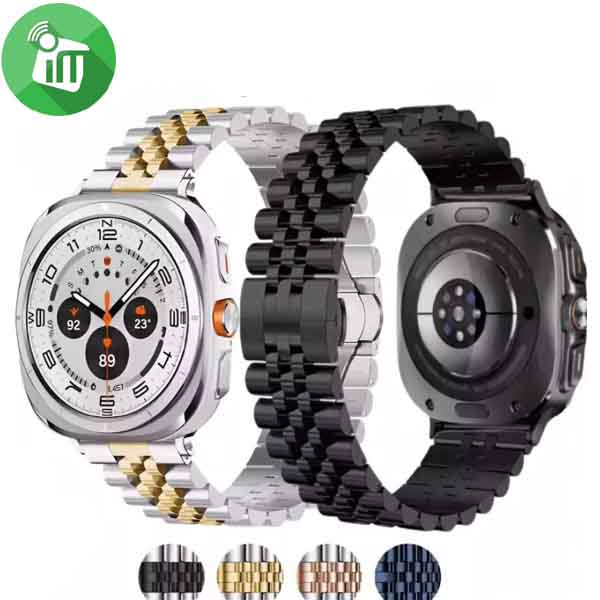 Stainless Steel Five beads Band Samsung Galaxy Watch Ultra