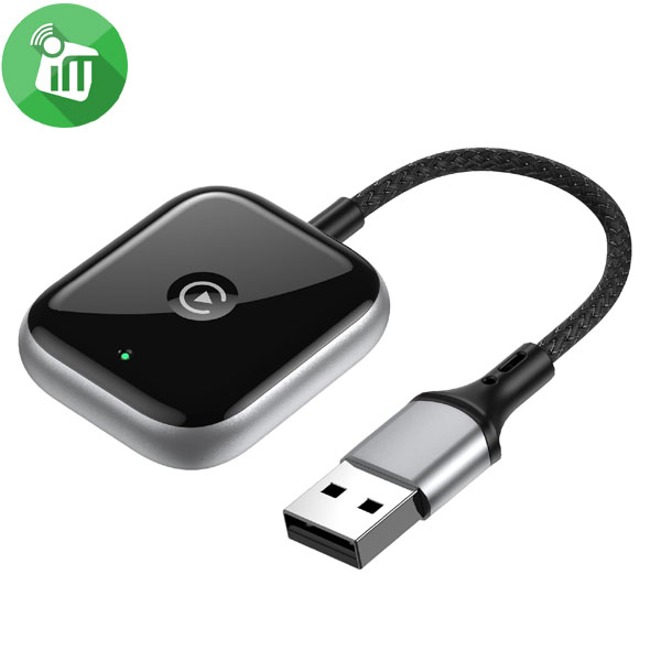Wireless ios Auto CarPlay Braided Adapter