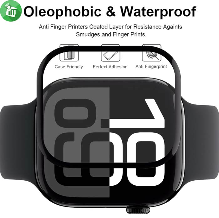X.One Extreme Shock Eliminator 3D Screen iWatch 46mm with Locator