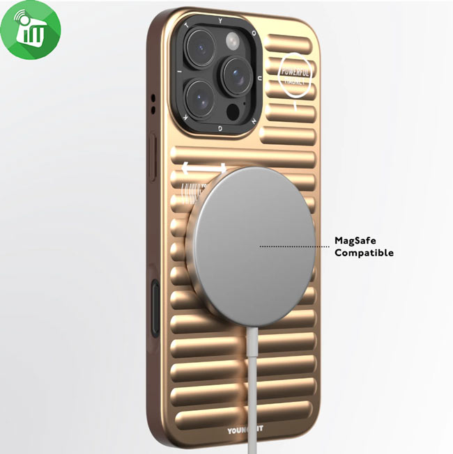 Youngkit True Color Series Luggage MagSafe Case iPhone 16 Pro