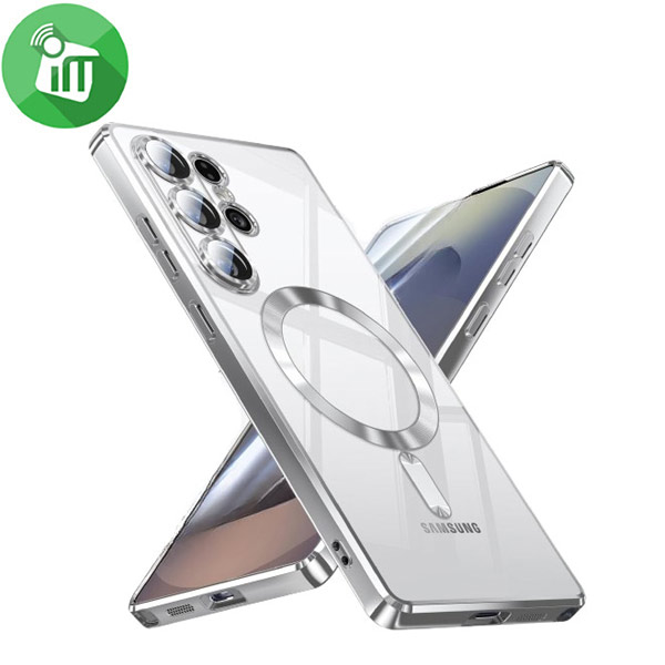 j-Case Classic Series MagSafe TPU Lens Glass Protection Case Samsung Galaxy S25 Ultra