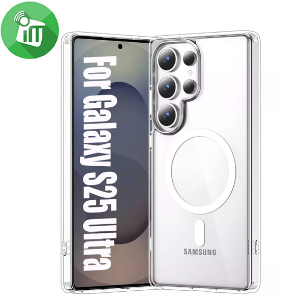 j-Case  Crystal Series MagSafe Hard Anti-Drop Case Samsung Galaxy S25 Ultra