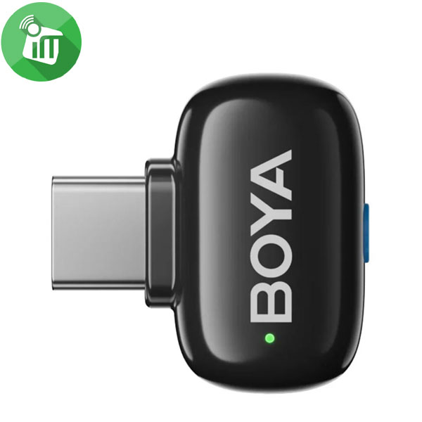 BOYA Mini 12 USB-C/Lightning 2-Person Wireless Microphone With Charging Case - Image 6