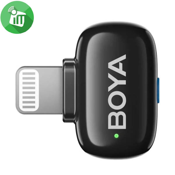 BOYA Mini 12 USB-C/Lightning 2-Person Wireless Microphone With Charging Case - Image 7