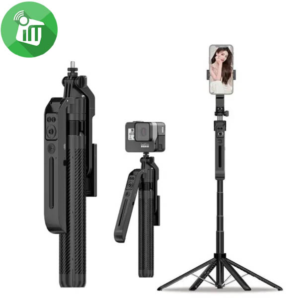 C12 Wireless Selfie Stick Tripod with AI Tracking 1.8M