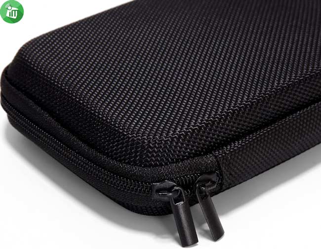Hard Case EVA Carrying Zipper Bag (16cm x 10cm)