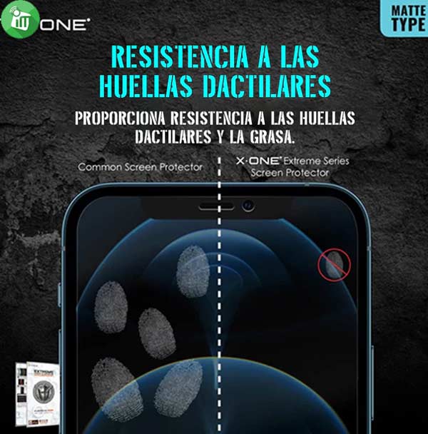 X.One Extreme Shock Eliminator (4th Generation) Matte Type Screen iPhone 16 Pro