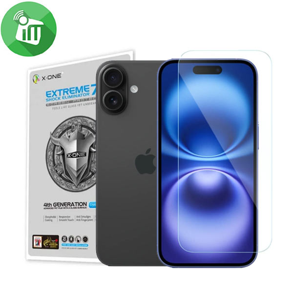 X.One X.One Extreme Shock Eliminator (4th Generation) Screen iPhone 16