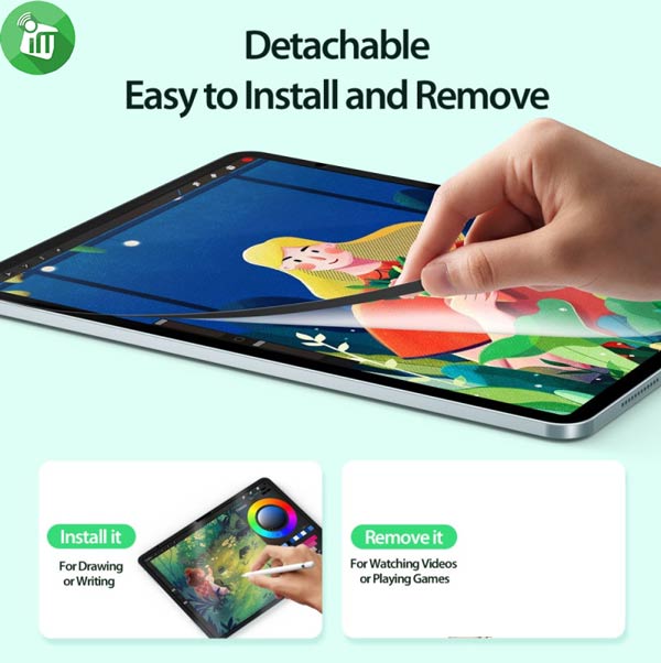X.One  iPad Pro 11 (2024)iPad Air 11 (2024) Magnetic Paper like Screen