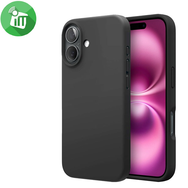 j-Case Matte Silicone TPU Case iPhone 16