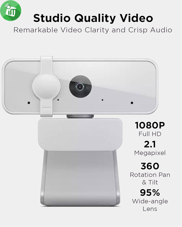Lenovo 300 FHD 1080P Webcam