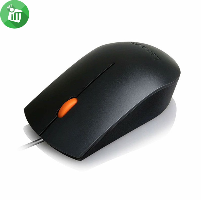 Lenovo 300 USB Wired Mouse 1600 DPI