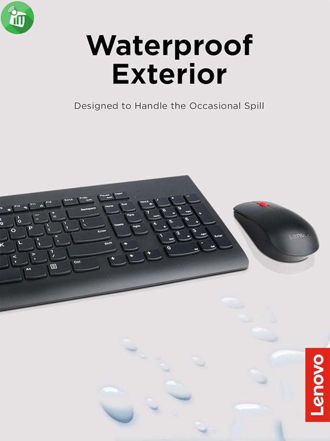 Lenovo 510 Wireless Keyboard-AR and Mouse Combo