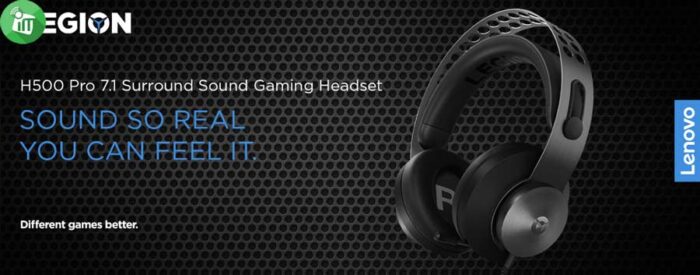Lenovo Legion H500 Pro 7.1 Surround Sound Gaming Headset