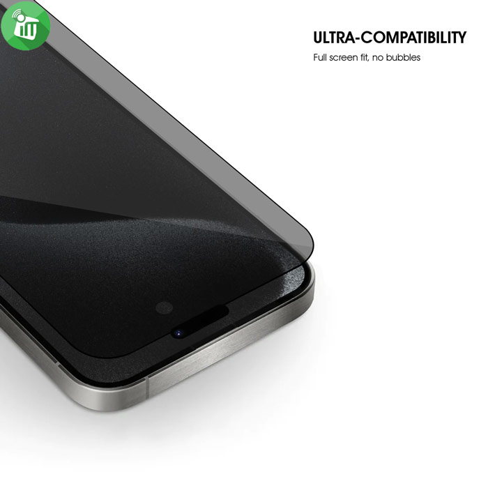 Vmax Privacy 2.5D Full Glue Full cover Screen Glass iPhone 16 