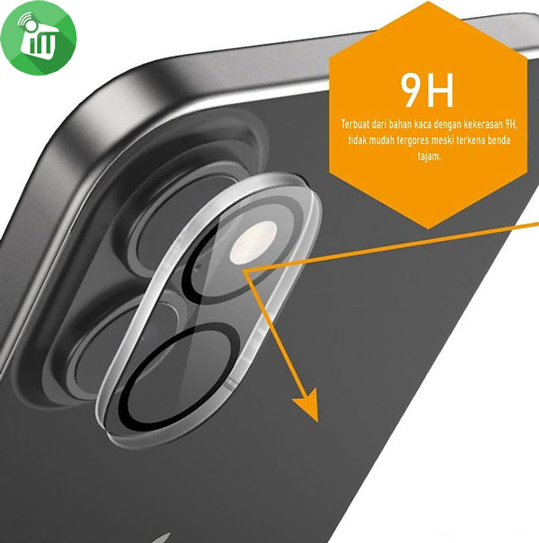 X-doria Raptic Glass Camera Protector iPhone 1616 Plus (2 Sets)