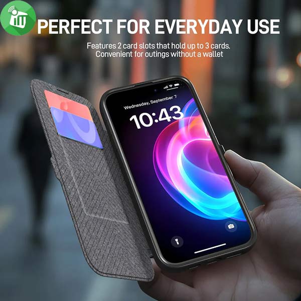 X-doria Raptic Urban Folio Series Case iPhone 16 Pro Max 