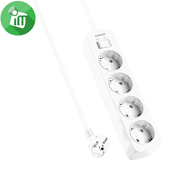 Anker A9143 Power Strip 4 AC Outlet