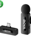 BOYA BY-V10 V2.0 Ultracompact Wireless Microphone 2.4GHz (USB-C)