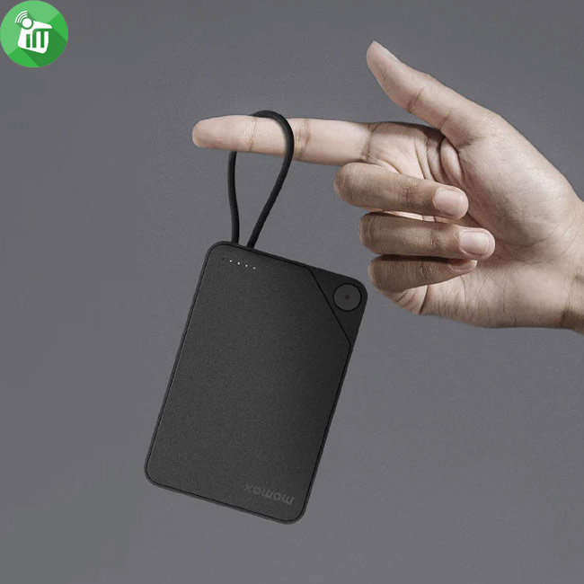 Momax IP153 1-Power X Power Bank 10000mAh With Built-in USB-C Cable