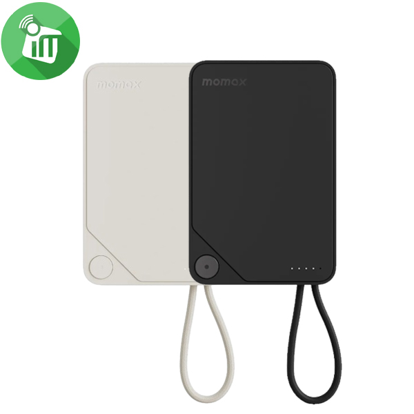 Momax IP153 1-Power X Power Bank 10000mAh With Built-in USB-C Cable