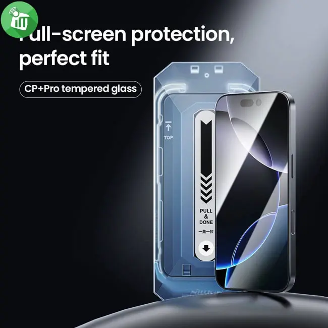 Nillkin CP+ Pro Tempered Glass Screen Protector iPhone 16 Pro Max (EZ FIT TR)