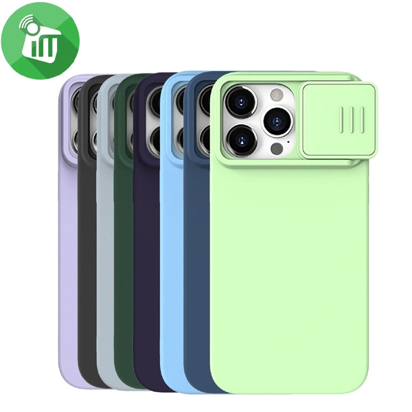 Nillkin CamShield Silky Magnetic Silicone Case iPhone 15 Pro Max