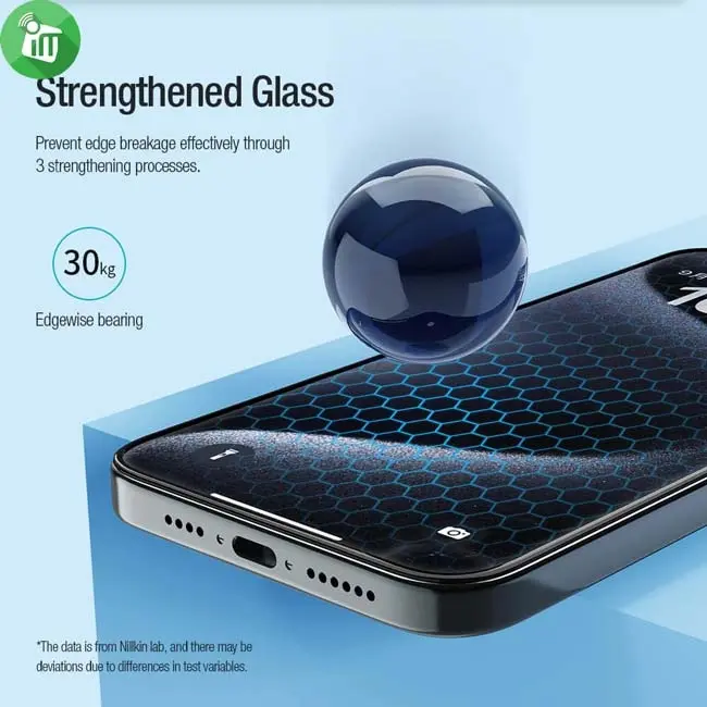 Nillkin EZ SET Tempered Glass Screen Protector iPhone 15