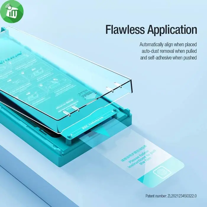 Nillkin EZ SET Tempered Glass Screen Protector iPhone 15