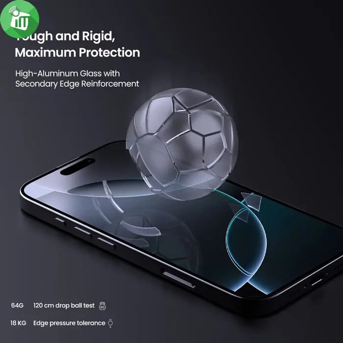 Nillkin H+ Pro Anti-Explosion Glass Screen Protector iPhone 16 (EZ FIT TR)