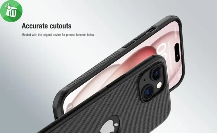  Nillkin Super Frosted Shield Pro case iPhone 15 (With Logo Cutout)