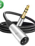 XLR Male to 6.35mm Microphone Cable (2m)