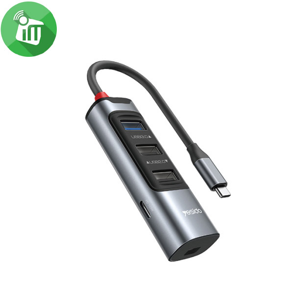 Yesido HB24 5in1 USB-C to Mini DP Multifunctional USB Hub