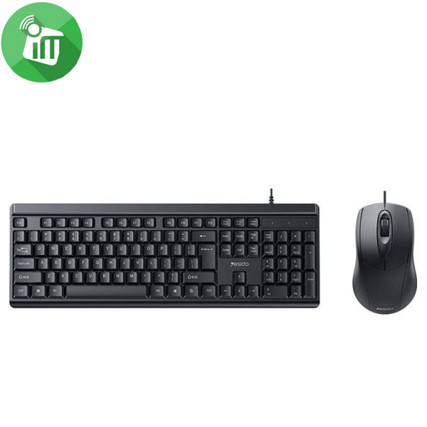 Yesido KB18 Wired Keyboard-AR and Mouse Combo