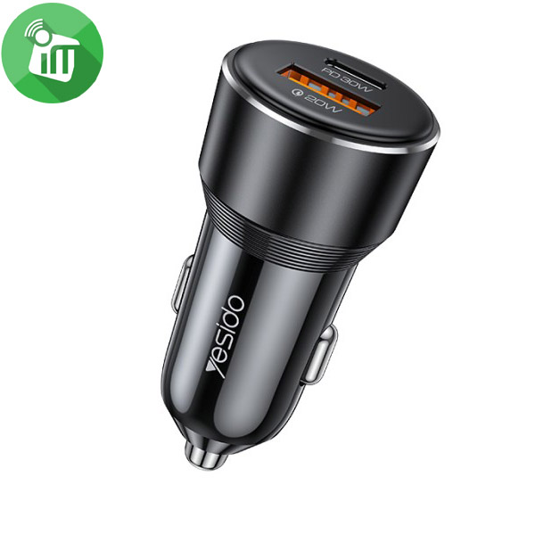 Yesido Y64 Dual Port 50W Fast Car Charger