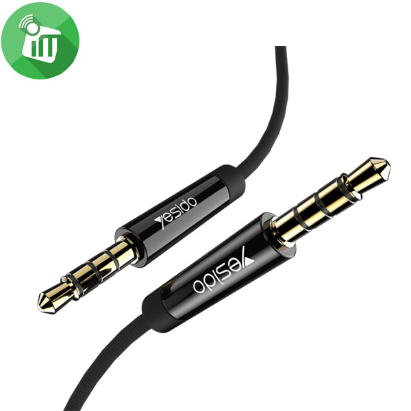 Yesido YAU15 AUX 3.5mm Male to Male Audio Cable (2M)