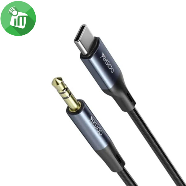 Yesido YAU42 USB-C to 3.5mm Aluminum Alloy Audio Cable (1M)